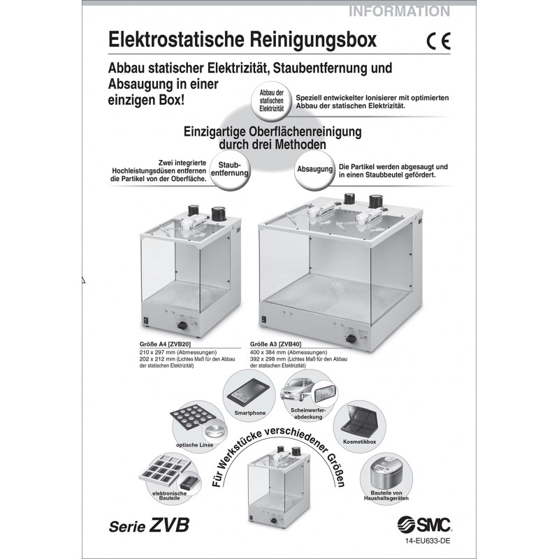 ZVB - Elektrostatische Reinigungsbox